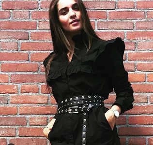 Eyelets/Studs Belt Elvy